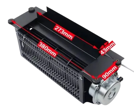Ventilador axial 220VAC 380 X 90 mm