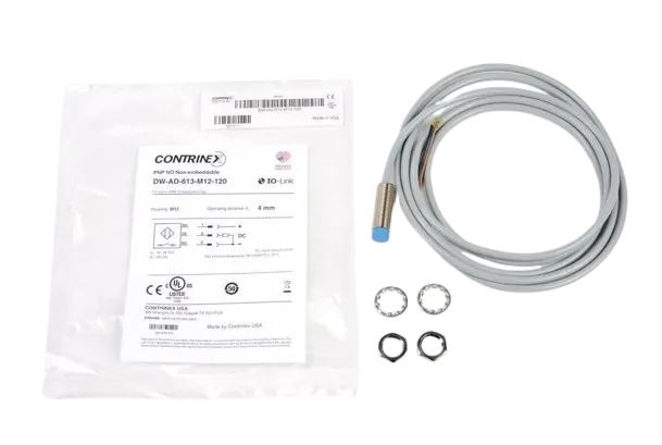 Sensor de velocidad para motor de escalera DW-AD-613-M12-120 PNP NO 3-Wire DC